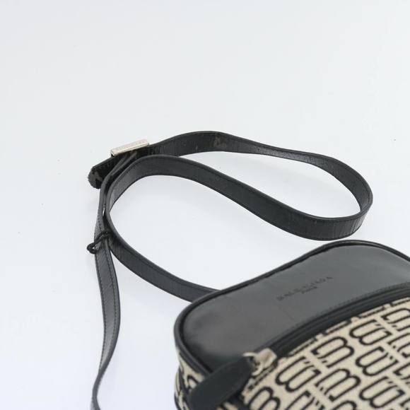 BALENCIAGA Shoulder Bag Canvas Beige Auth bs12164 - Picture 8 of 16